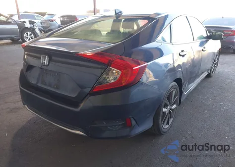 2019 Honda Civic Ex from USA, damaged, VIN JHMFC1F33KX012368